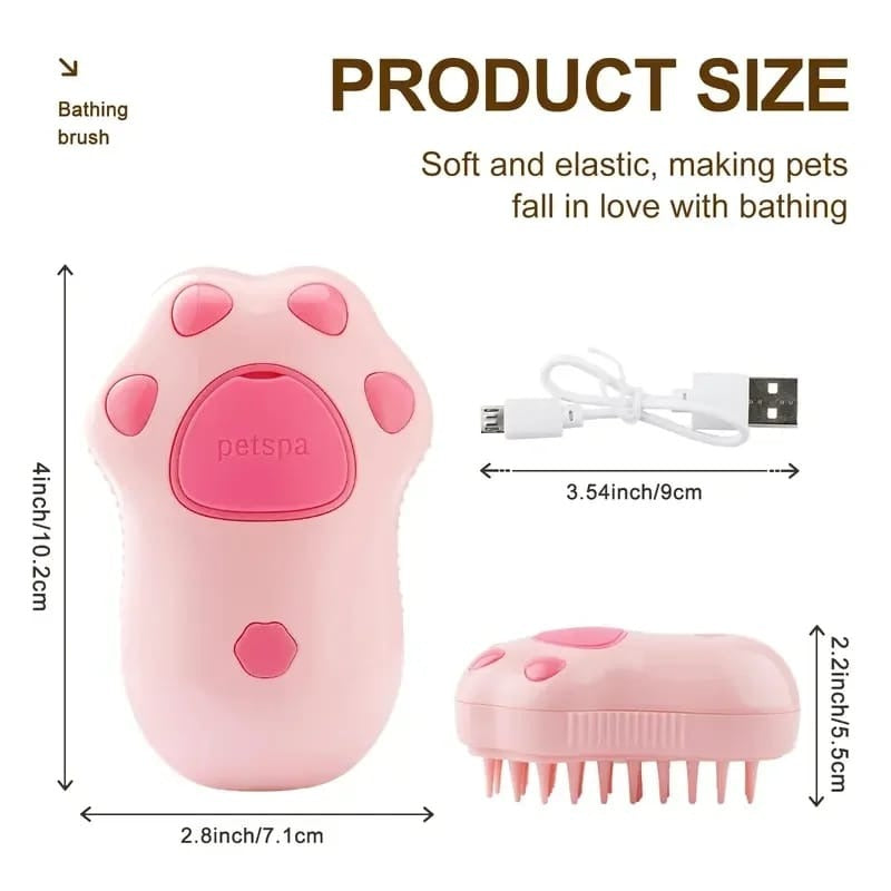 3 in 1 Cute Steamy Brush