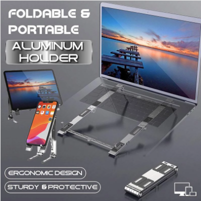 Foldable & Portable Aluminum Holder