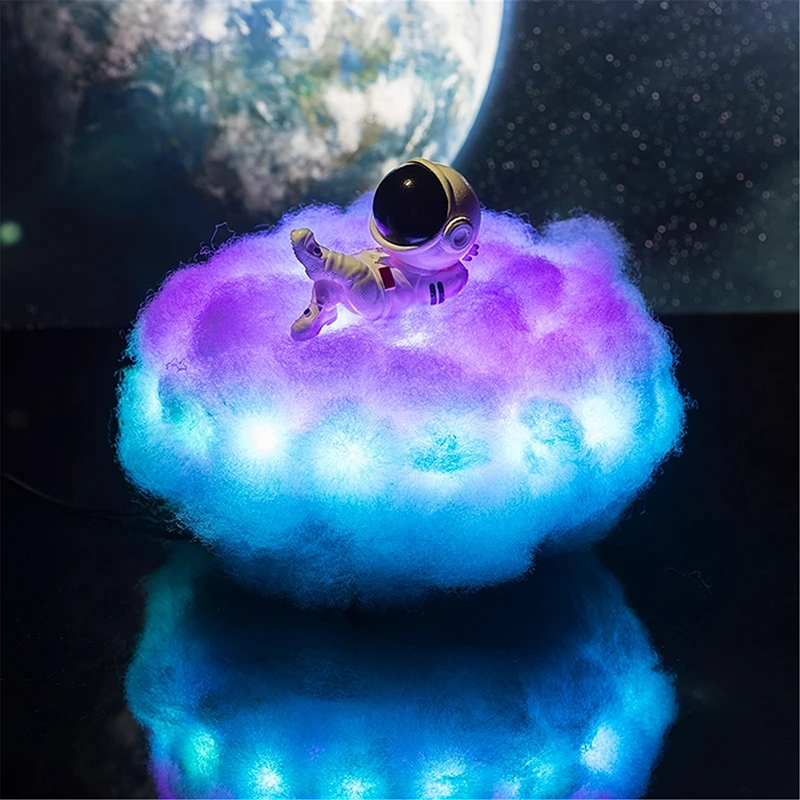 Colorful LED Astronaut Lamp