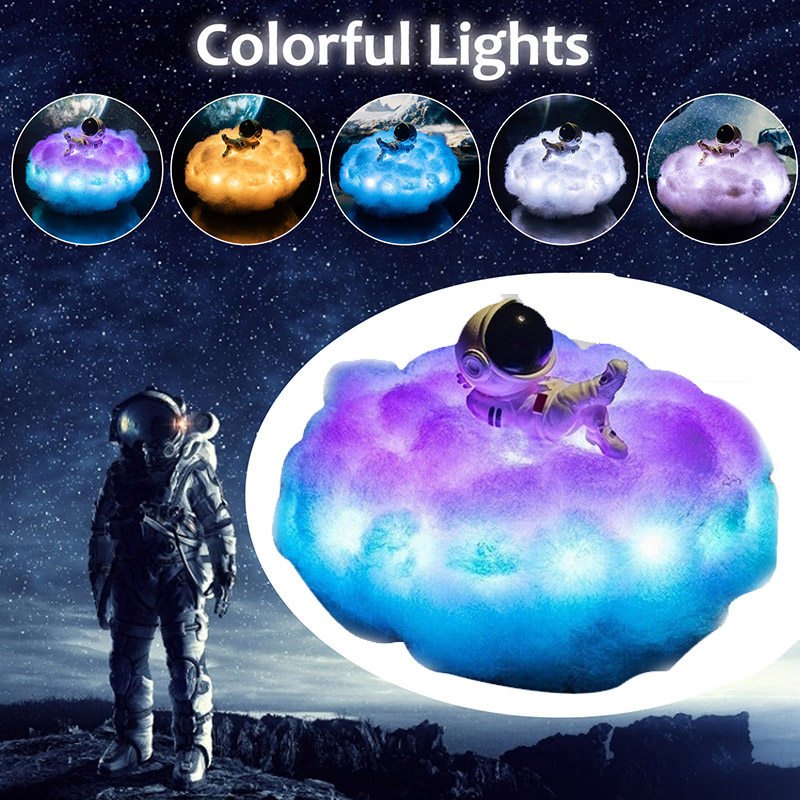 Colorful LED Astronaut Lamp