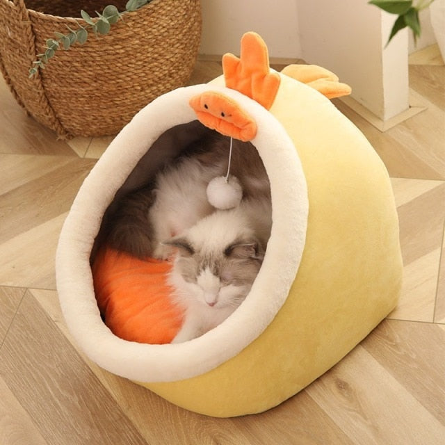 Cute Warm Cat Bed