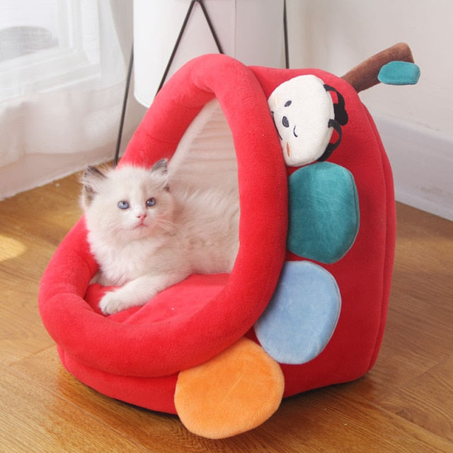 Cute Warm Cat Bed